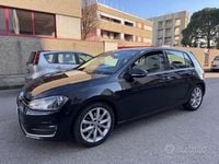 Usata VW Golf VII Highline 125 CV (91 kW) 2016 Nero Berlina