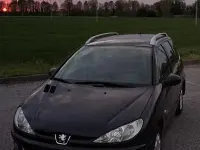 Usata Peugeot 206 68 CV (50 kW) 2006 Nero Station wagon