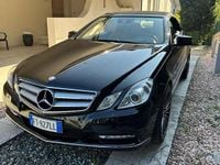 Usata Mercedes E350 Avantgarde 231 CV (169 kW) 2011 Nero ossidiana metallizzato Cabrio
