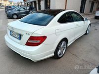 Usata Mercedes C250 Executive 204 CV (150 kW) 2011 Bianco Coupé