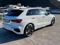 Usata Audi A3 S-Line 150 CV (110 kW) 2021 Bianco Berlina