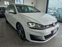 Usata VW Golf VII GTD 184 CV (135 kW) 2016 Bianco Berlina