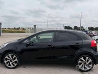 Usata Kia Rio 75 CV (55 kW) 2016 Nero Utilitaria
