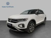 Usata VW T-Roc Style 110 CV (80 kW) 2023 Pure white nero SUV