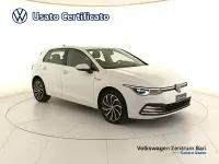Usata VW Golf VIII Style 116 CV (85 kW) 2023 Bianco Berlina