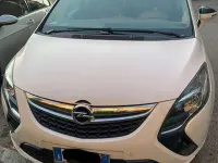 Usata Opel Zafira Tourer Cosmo 150 CV (110 kW) 2013 Bianco Monovolume
