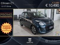 Usata Citroën C1 Shine 72 CV (52 kW) 2020 Grigio Utilitaria