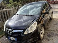 Usata Opel Corsa Club 75 CV (55 kW) 2007 Nero Utilitaria