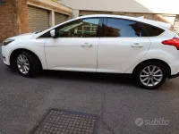 Usata Ford Focus Titanium 125 CV (91 kW) 2018 Bianco Berlina
