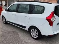 Usata Dacia Lodgy Lauréate 90 CV (66 kW) 2016 Bianco Monovolume