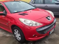 Usata Peugeot 206 57 CV (41 kW) 2012 Rosso Berlina