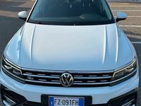 Usata VW Tiguan R-line 150 CV (110 kW) 2019 Bianco SUV