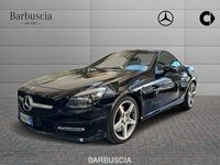 Usata Mercedes SLK200 Premium 184 CV (135 kW) 2016 Nero Cabrio