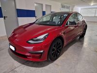 Usata Tesla Model 3 88 kW (120 CV) 2020 Rosso micallizzato performance Berlina