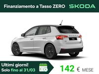 Nuova Skoda Fabia 95 CV (69 kW) 2026 Bianco luna metallizzato nero tulipano p Utilitaria