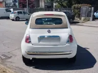Usata Fiat 500C Lounge 86 CV (63 kW) 2013 Bianco Cabrio