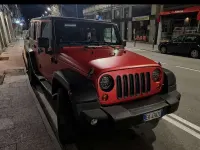 Usata Jeep Wrangler Sahara 200 CV (147 kW) 2011 Arancione SUV