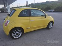 Usata Fiat 500 Sport 75 CV (55 kW) 2009 Giallo Cabrio