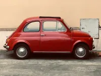 Usata Fiat 500 1960 Rosso Utilitaria