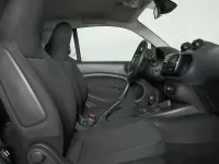 Begagnad Smart ForTwo Coupé 41 kW (56 HK) 2022 Svart Halvkombi