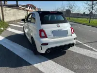 Usata Abarth 595 145 CV (106 kW) 2017 Bianco Cabrio