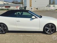 Usata Audi A5 Cabriolet 190 CV (139 kW) 2015 Bianco Cabrio