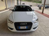 Usata Audi A3 Business 110 CV (80 kW) 2014 Bianco Berlina