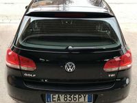 Usata VW Golf VI 105 CV (77 kW) 2010 Nero Utilitaria