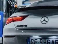 Usata Mercedes CLA35 AMG AMG 306 CV (225 kW) 2021 Bianco Coupé