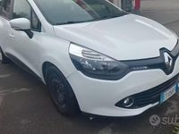 Usata Renault Clio IV 75 CV (55 kW) 2014 Bianco Berlina