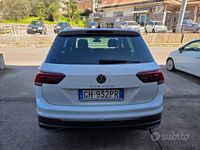 Usata VW Tiguan 150 CV (110 kW) 2022 Bianco SUV