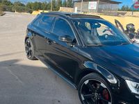 Usata Audi A3 S-Line 184 CV (135 kW) 2015 Nero Berlina