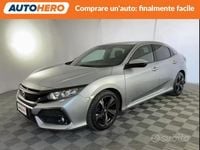 Usata Honda Civic Elegance 129 CV (94 kW) 2017 Grigio Berlina