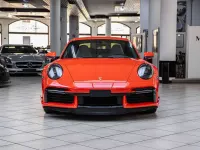 Usata Porsche 911 Turbo S 650 CV (478 kW) 2021 Orange fusion Coupé