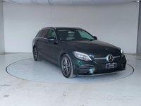 Usata Mercedes C220 Premium 194 CV (142 kW) 2020 Verde Station wagon