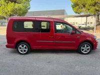 Usata VW Caddy Maxi Life 110 CV (80 kW) 2020 Rosso Monovolume