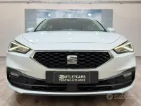 Usata Seat Leon Style 150 CV (110 kW) 2021 Bianco Berlina