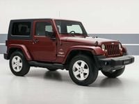 Usata Jeep Wrangler Sahara 177 CV (130 kW) 2009 Rosso metallizzato SUV