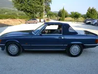 Usata Mercedes SL500 245 CV (180 kW) 1986 Blu/azzurro Cabrio