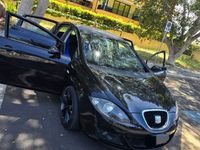 Usata Seat Leon 130 CV (95 kW) 2005 Nero Berlina
