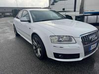 Usata Audi S8 450 CV (330 kW) 2007 Bianco Berlina