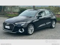 Usata Audi A3 Advanced 150 CV (110 kW) 2024 Nero Berlina