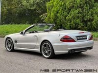 Usata Mercedes SL55 AMG AMG 500 CV (367 kW) 2002 Argento Cabrio