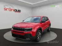 Nuova Jeep Avenger Longitude 101 CV (74 kW) 2025 Rosso SUV
