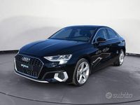 Usata Audi A3 Advanced 150 CV (110 kW) 2021 Nero Berlina