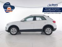 Usata VW T-Roc Life 110 CV (80 kW) 2023 Pure white SUV