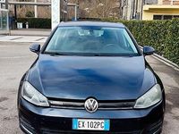Usata VW Golf VII 2013 Blu Utilitaria