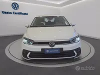 Usata VW Polo Life 95 CV (69 kW) 2023 Bianco Utilitaria