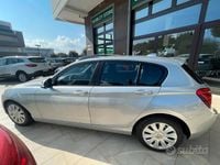 Usata BMW 116 Sport Line 135 CV (99 kW) 2012 Grigio Utilitaria