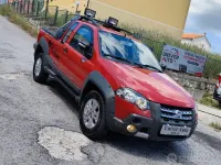 Usata Fiat Strada 95 CV (69 kW) 2012 Rosso Pick-up